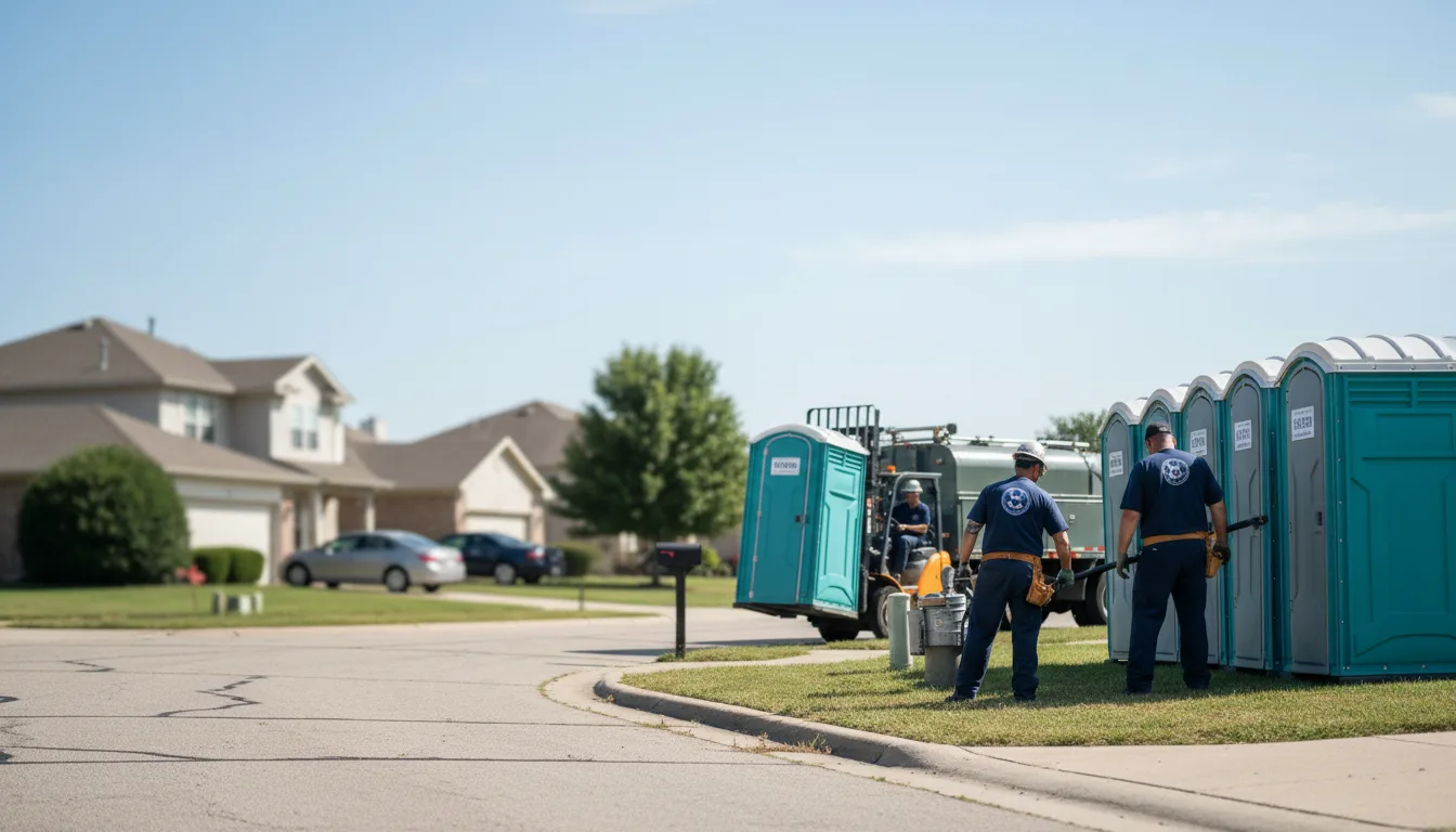 Porta Potty Rental in Odell, IL near me